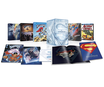 Superman 1-4 Uhd Steelbook Box